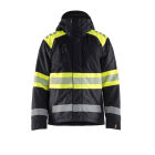 Winterjas High Vis XL Zwart/High Vis Geel 9933