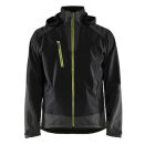 Softshell jack XXL Zwart/High Vis Geel 9933
