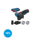 GWS 12V-76 2x 3,0 Ah + 3x acc L-Boxx