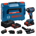 ACCUSCHROEFBOORMACHINE EXSR18V-90FC(2x EXBA18V-40 + lader)