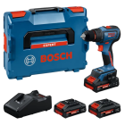 ACCUSCHROEFBOORMACHINE EXSR18V-90(3x EXBA18V-40 + lader)