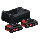 ACCU STARTERSET EXBA18V-40 2(2x EXBA18V-40 + lader)