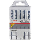 5-DELIGE SET CYLINDRISCHE BOOR CYL-55x100mm 6x100mm(2) 8x100mm(2)