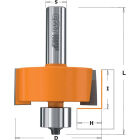 Afkantfrees met kogellager, HWD=50,8 x 22mm L=78* S=12 Z2*5,6 x 5,6 x 10,5