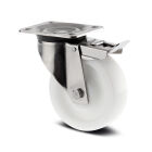 ZWENKWIEL MET REM ELASTISCHE BAND GRIJSALUVELG KOGELLAGER D200 (HOOGTE 235)50KG