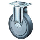 BOKWIEL, RUBBER, BLAUWGRIJS, DIA100MM,L137MM