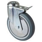 ZWENKWIEL+REM, RUBBER, BLAUWGRIJS