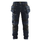 Werkbroek Denim Stretch X1900 1990 C150Marineblauw/Zwart