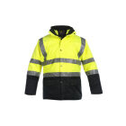 PARKA NEON VIII 3M GEEL/BLAUW L