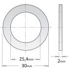 Reductiering voor zaagblad D=30 F=O25.4