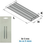 Standaard wpl reserve mes HV10, 2 stuksK=1.1 L=82 H=5.5 Z2 Q=HW