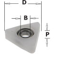 Delrin lager D2=12.7 D3=4.76 DI/EP=5.8