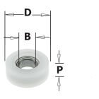 Delrin lager D2=12.7 D3=4.76 DI/EP=6.8