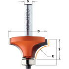 Holle radiusfrees zonder opstaande kantD=15,9 I=12.7 R=1.6 S=O8 Q=HW