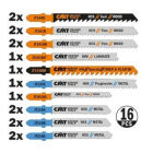 SET MET 16 STUKS DECOUPEERZAAGJES