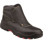 HOGE SCHOENEN IN GEPIGMENTEERD CROUPON LEDER - SPECIAAL LASWERKEN - 4 S3 ZW 45