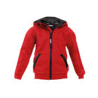 SWEATSHIRT WATSON KIDS 98/104 ROOD ZWARTCOPES80 (290gr)