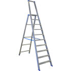 IND. TRAPLADDER 9 TR. MET BEUGEL ERNST