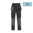 104 BROEK SEATTLE KIDS PESCO61 (245 gr)ZWART/GRIJS
