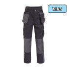 164 BROEK SEATTLE KIDS PESCO61 (245 gr)ZWART/GRIJS