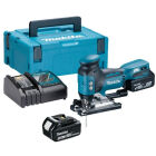 Wipzaag met knopgreep 18V 135mm 2x BL1850 + 1x DC18RC Makpac