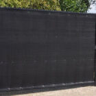 AFSCHERMDOEK PE 100% 2,00Mx25M ZWARTMET ALU RINGEN 12MM OM DE 30CM