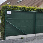 AFSCHERMDOEK PE 100% 2,00Mx25M GROENMET ALU RINGEN 12MM OM DE 30CM