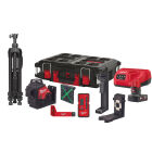 M12 3PLKIT-401P DRIEDIMONESIONALE LASERMET 3 GROENE 360° LASERCIRKELS KIT