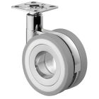 DESIGN DUBBEL WIEL 75MM TOT 50KG