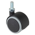 DUBBEL KUNSTOFWIEL DRAADPIN M8x16 VOORHARDE ONDERGROND