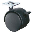 ZWENKWIEL+REM PVC ZWART DIA40MM, L58MM