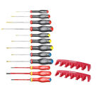 SET VAN 12 SCHROEVENDRAAIERS MET HOUDER