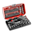 Doppendoos 1/4   met ratel r.360