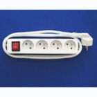 STEKKERBLOK+KABEL 5M+SCHAKELAAR 4X16A/250V