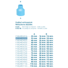DUB.REDUCTIE GARD 32x20mm GIRAIR
