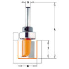 Groeffrees met geleidelager op de schacht D=16 I=31.7 L=66 S=O8 Q=HW