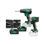 COMBIPACK DS18DE ACCUBOOR-SCHROEFMACH +WR18DBDL2 ACCUSLAGMOERSLEUTEL 36V 2x5.0A