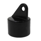 STEUNPAALKOP D48 ZWART