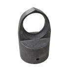 DOORVOERKOP ALU 48/42MM