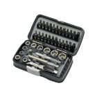 SET DOPPEN & BITS 35 STKS 1/4" IR103258
