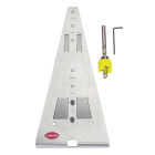 Divario P-18 metaal markeermal, incl. boor en draaibare diepteregeling