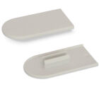 Cabineo afdekkappen, 100 stuks, RAL 9018papyruswit