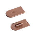 Cabineo afdekkappen, 100 stuks, RAL 8007reebruin