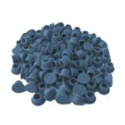 Clamex Afdekkap, 100 stuks, RAL 7031 blauwgrijs