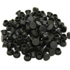 AFDEKKAPPEN VOOR CLAMEX, RAL 9011, PER 100