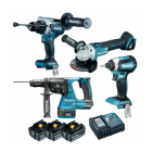 COMBOPACK DHP489Z-DTD173Z-DGA504Z-DHR243Z-3XBL1850-DC18RC