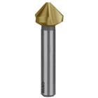 VERZINKBOOR HSS TIN 12,40 SCHACHT 8  DIN335 C-FORM 90º