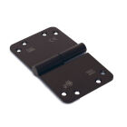 KOGELSTIFPAUMEL 150x89 DIN RECHTS ZWART - RVS GEBORSTELD RONDE HOEK SKG***