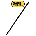 SAFE BRUSH GLASVEZELSTEEL VERSTREKT150 CM * 32 MM ZWART