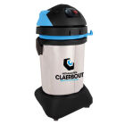 STOFZUIGER 30L W&D 1400W RC D.40 INOX IR-130IRC LOGO CLAERBOUT